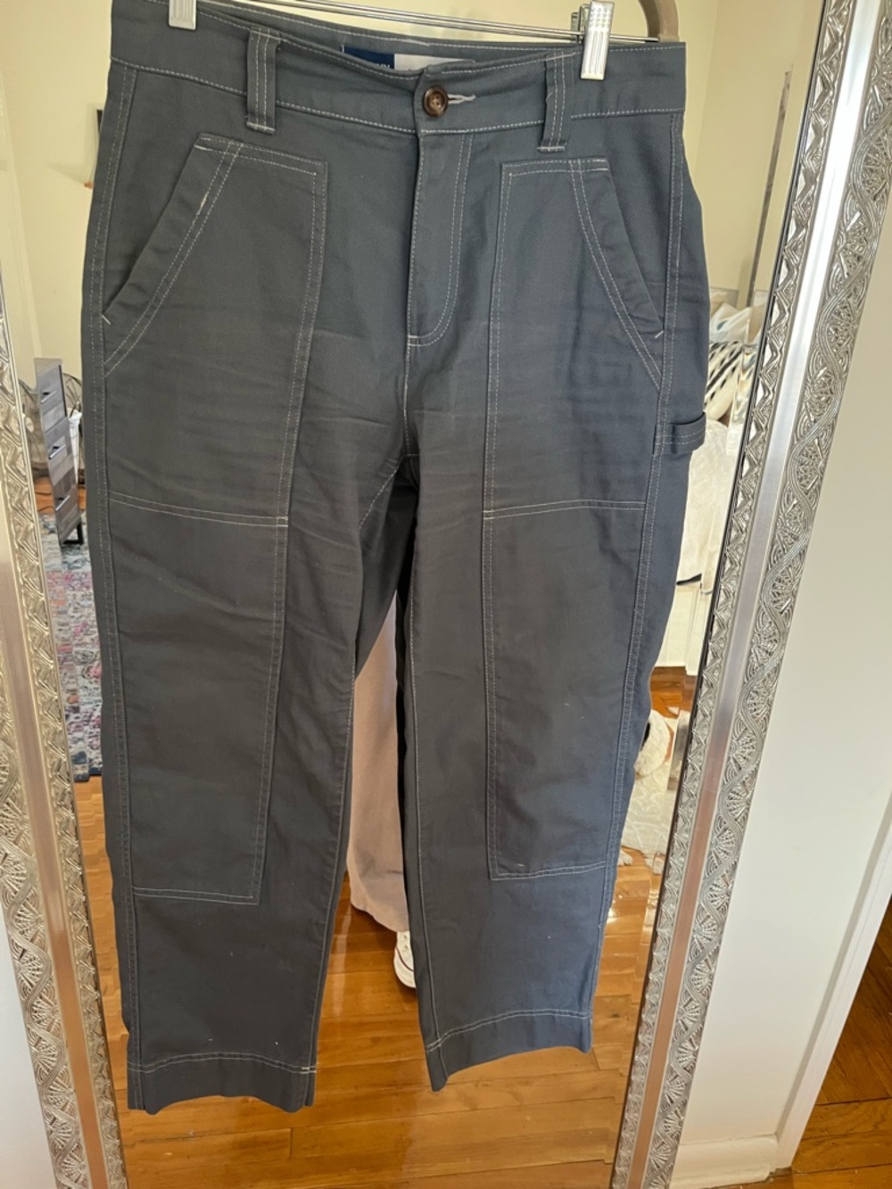 Old Navy Women’s Blue Gray Utility Cargo Pants